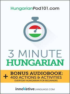 cover image of 3-Minute Hungarian